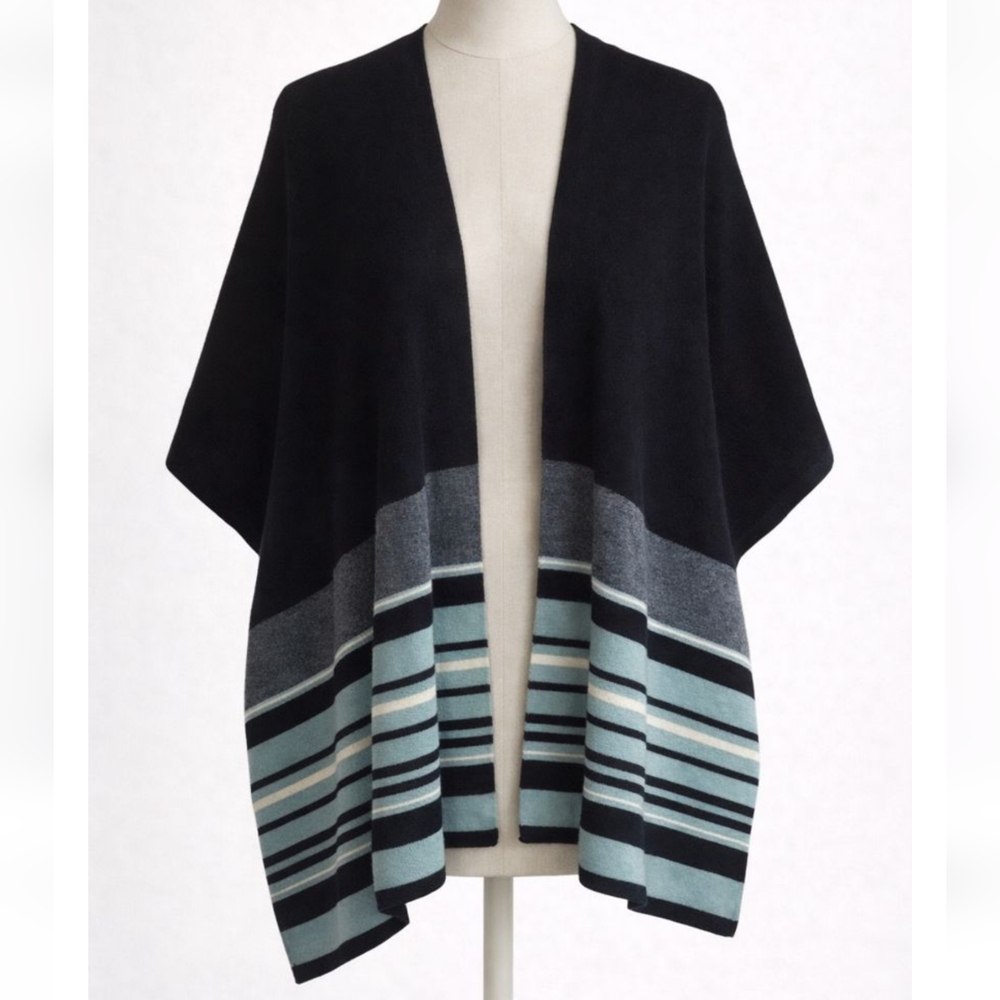 LOFT SWEATER PONCHO SHAWL‎